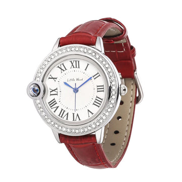 手表女UTHAI L68 Balloon Light Luxury Watch Women's Waterproof Leather Strap Ladies Fashion Quartz Watches Valentine's Day Gift