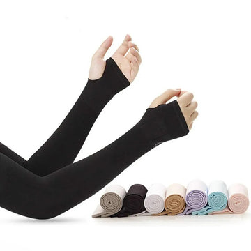 防晒冰袖女Arm Sleeves Warmers Sports cool Sleeves Sun UV Protection Arm warmers goth Cover Cool Warmer Man