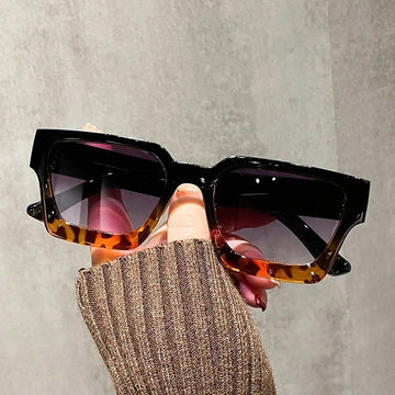 太阳镜男New Large Frame Square Sunglasses Women's Brand Designer Fashion Sun Glasses Outdoor Shading for men Eyewear UV400