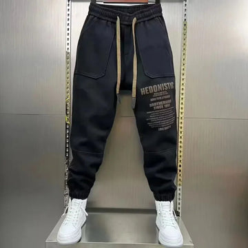 休闲裤男Spring Autumn Loose-Fit Sweatpants For Men Trendy Brand Casual Pants Fashionable Streetwear 2024 New Arrival Male Pants