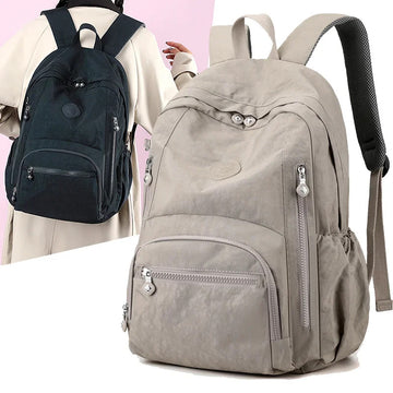 包包男High-capacity Women's Travel Backpack Multi-Pocket Waterproof College School Bag Transparent Bag Laptop Backpack Bag for Women
