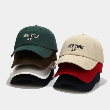 防晒帽男Baseball Cap High Quality Tide Brand Letter Embroidery Soft Top Show Face Small Cap Women Wear Four Seasons