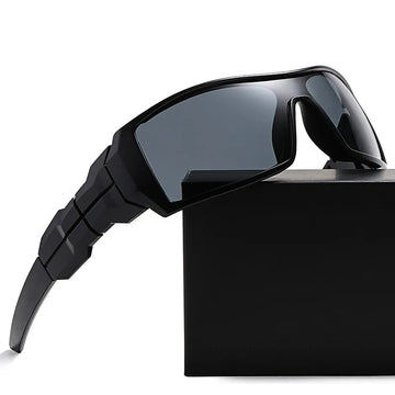太阳镜男New Large Frame Oval Shape Sunglasses Women Outdoor Sports Cycling Sun Glasses Men's Driving Fashion Eyewear UV400 Oculos De Sol