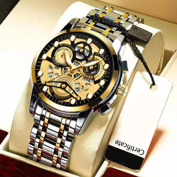 手表男手表男Men Luxury Quartz Watch for Man Quartz Watches Male Wristwatches Men’s Automatic Mechanical Waterproof Luminous Casual Clock