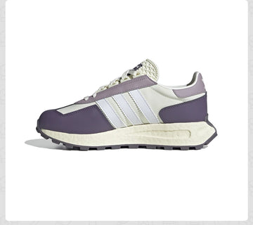 Adidas clover women's shoes 2024 autumn wear-resistant breathable wear-resistant shock absorption all-match running shoes IE8441