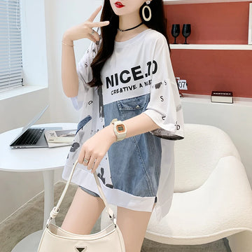 Áo thun nữ phong cách Nhật - Hàn mẫu mới 2025