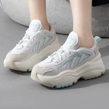 Adidas clover women's shoes 2024 autumn new breathable sports comfortable retro casual shoes IE3918