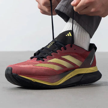 Adidas men's and women's 2025 spring outdoor exercise marathon training shoes leisure cushioned breathable running shoes JS1919