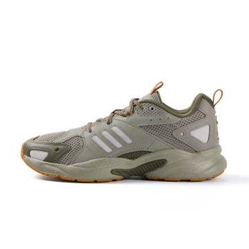 Adidas JZ RUNNER Retro - Style Breathable Mesh Sneakers with Green Accents