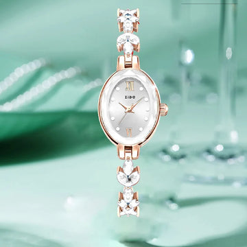 Luxury Women’s Quartz Watch Diamond setting Alloy Wristwatch Waterproof High Quality Female Wristwatch Fashion Classic Business