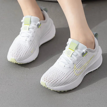 Nike women's shoes 2024 fall new sportswear shoes INTERACT RUN cushion-shock breathable running shoes FD2292-103