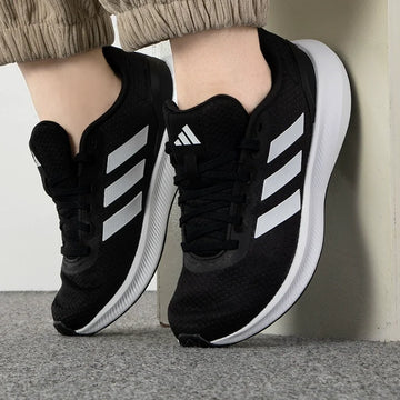 Adidas women's shoes 2024 autumn cushioned lightweight breathable comfortable sports running shoes HP7556