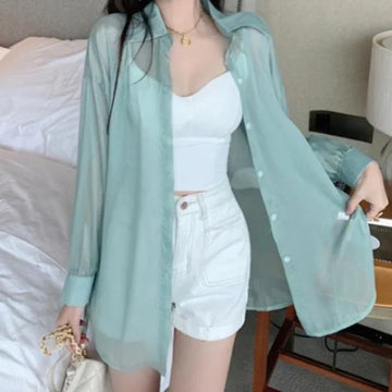 Áo sơ mi nữ thời trang 2025