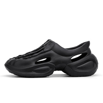 2024 New Men Slippers Sandals Beach Outdoor Slip-on Clogs Garden Shoes Soft EVA Comfortable Sandals Mens Indoor Home Slippers