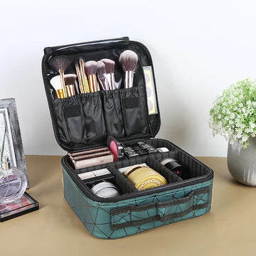 包包Waterproof Makeup Case Professional Box Portable Women's Cosmetic Bag For Travel Estuche Para Maquillaje Makeup Organizer Bag