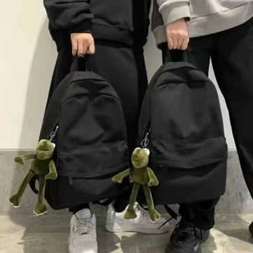 包包男Fashion Backpack Canvas Women Backpack Anti-theft Shoulder Bag New School Bag for Teenager Girls and Boy School Backapck Female