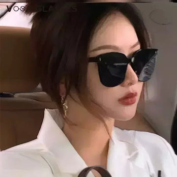 眼镜女New Luxury Sunglasses Women High Quality Retro Sunglasses Women Classic Square Glasses Women/Men UV400