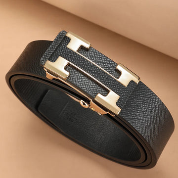 腰带2024 New Wide 34mm Male belt Famous Style Metal Buckle Brand Men Belt Genuine Leather business Luxury Belts for Men Strap jeans