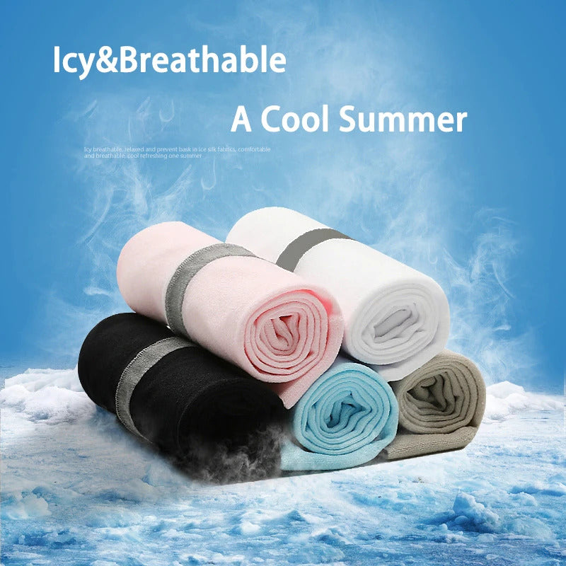 防晒冰袖女Summer Anti-Sunburn Sleeve Ice Silk Arm Cover UV Blocking Sleeve Cool Muff Men Women Driving Cycling Sunshade Arm Sleeve