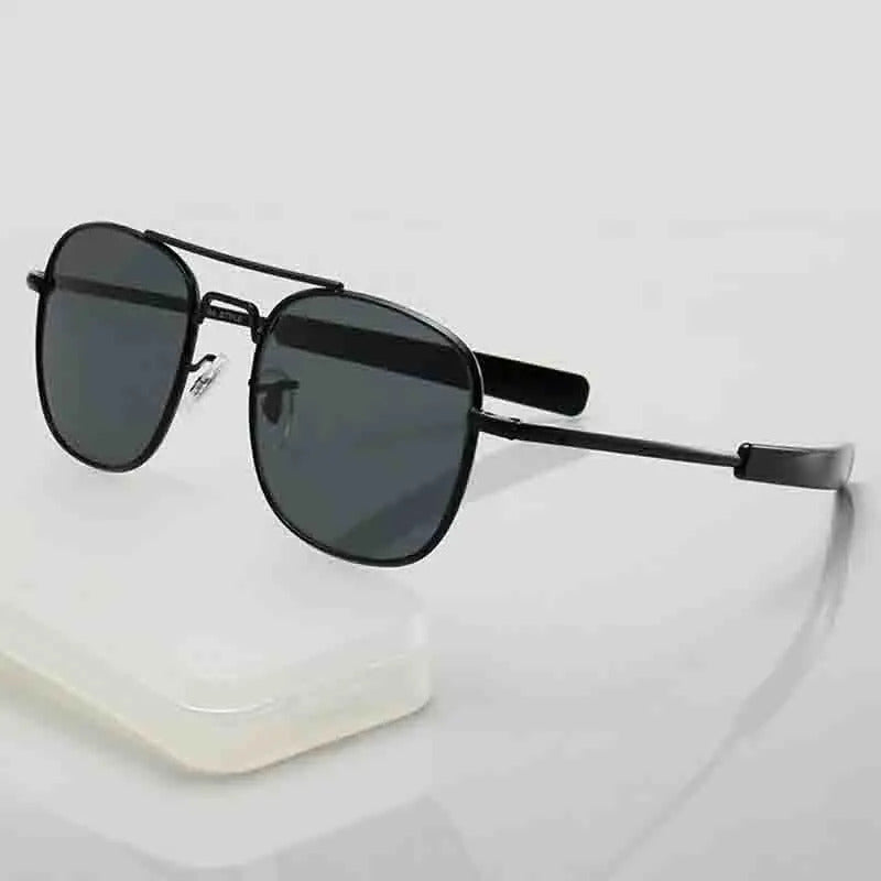 太阳镜男New Metal Large Frame Square Sunglasses Men's Brand Designer Fashion Sun Glasses Men Driving Fishing Eyewear UV400 Oculos De Sol