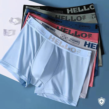 内衣男Boxers Ice Silk Man Underwear Boxer Graphene Men Underpants Breathable Comfortable Men's Panties Ultrathin BoxerShorts Trunk