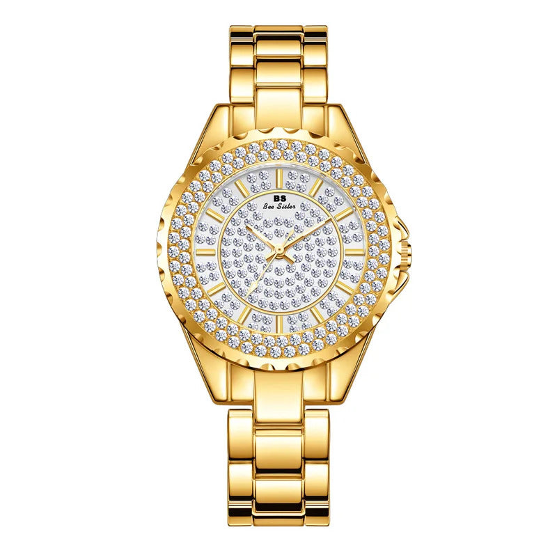 手表女UTHAI V44 Watch For Women Light Luxury Popular jewelry Quality Diamond Waterproof Ladies Female Fashion Quartz Clock watches