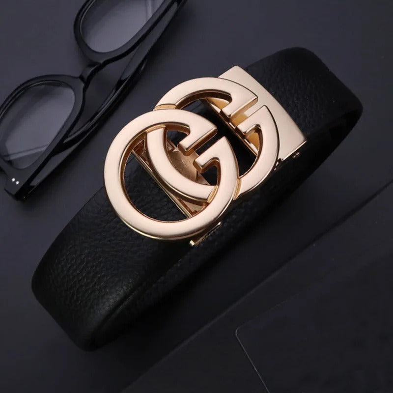 腰带Business Men Belts Luxury Brand Famous Genuine Leather Male Belts for Women High Quality Designers Double G Buckle jeans Strap