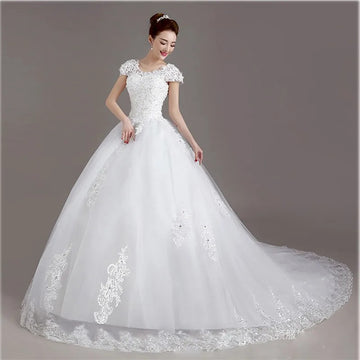 礼服女y&M Novias Ball Gown Vintage Wedding Dress With Sequined Vestido De Novia Princess New Bridal Dresses 2022 Robe De Mariage
