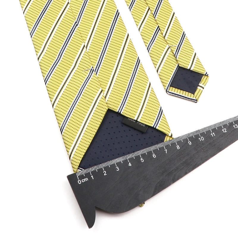 领带男Classic Striped Necktie For Men 8cm Width Light Grey Pink Purple Thin Ties Fit Summer Wedding Party Daily Wear Cravat Accessory