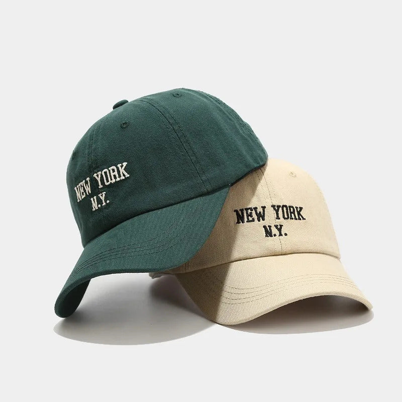 防晒帽男Baseball Cap High Quality Tide Brand Letter Embroidery Soft Top Show Face Small Cap Women Wear Four Seasons