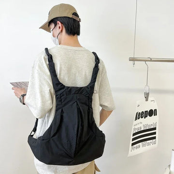 包包男Outdoor Mountain Climbing Punching Structure Sports Commuting Backpack Leisure Time Travel High-capacity Couple School Bags
