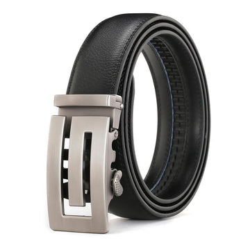 腰带Men's Belt Automatic Buckle Fashionable Male Business Luxury Brand Leather Belt For Men Youth