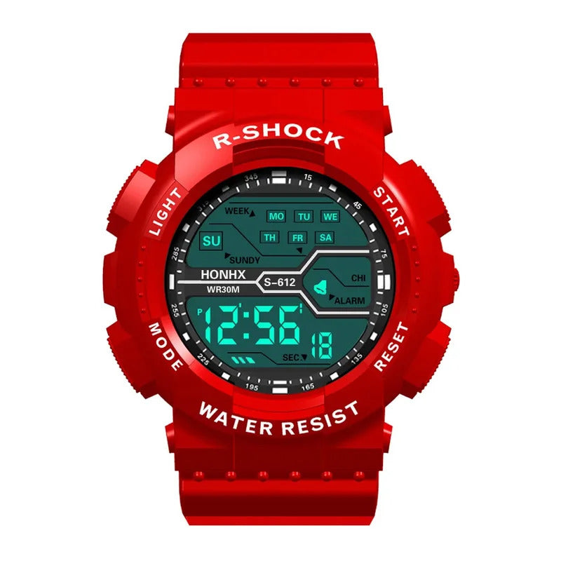 手表男手表男Men's LED Digital Watch Men Sport Watches Fitness Electronic Watch Multifunction Military Sports Watches Clock Kids Gifts