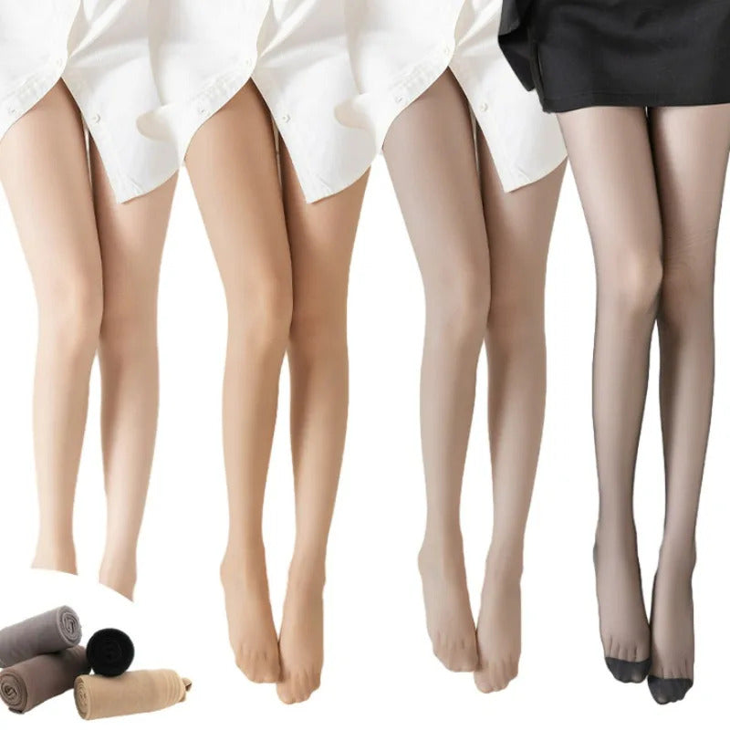 丝袜Breathable Slim Ultra Thin Leggings Skin Color Summer sheer Tights Tear Resistant Anti-cored Hook Wire Pantyhose Black Stockings