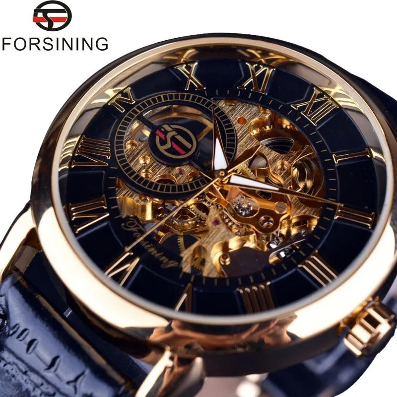手表男Business Style Mechanical Wristwatch No Clasp Amazon Best Seller Quick Sale Cross Border Hot Product Amazon Wristwatch