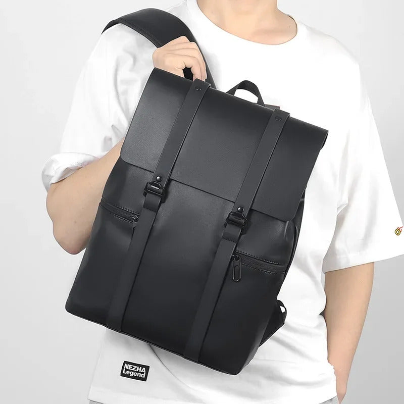 包包男men's Oxford cloth, large capacity, pressure reducing, seismic resistant student backpack business lightweight laptop backpack