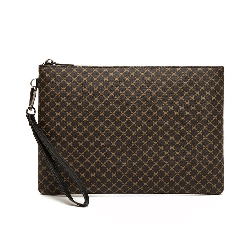 包包男Fashion Business Men Day Clutch High Quality PU Leather Male Money Pouch Bag Casual Men's Cardholder Case Handbag