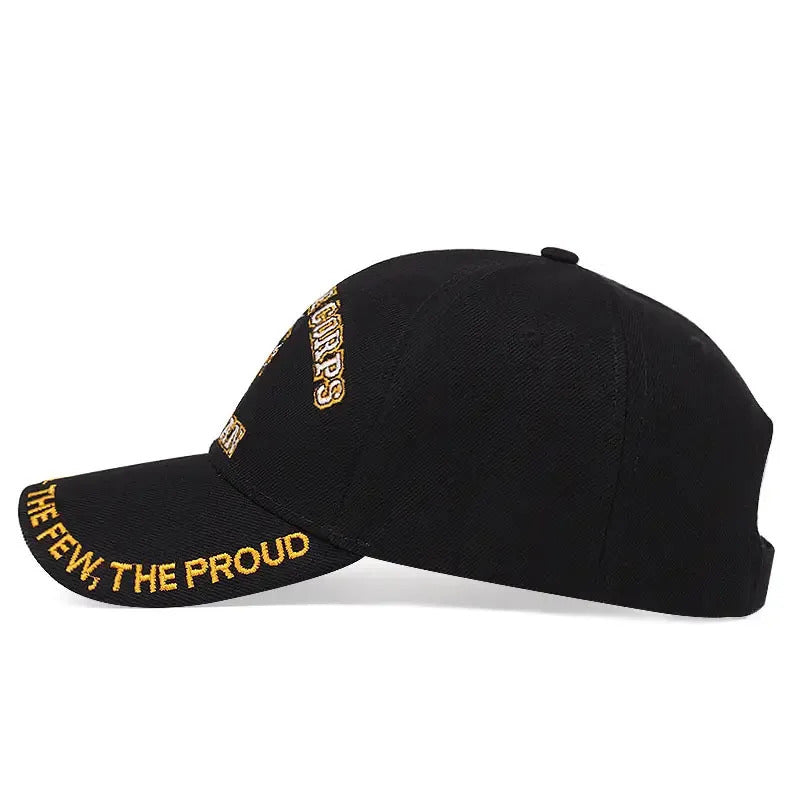 防晒帽男Baseball Hat Men's Embroidered Sun Hat Summer Outdoor Sun Protection leisure Sports All Match Aircraft Carrier Hat