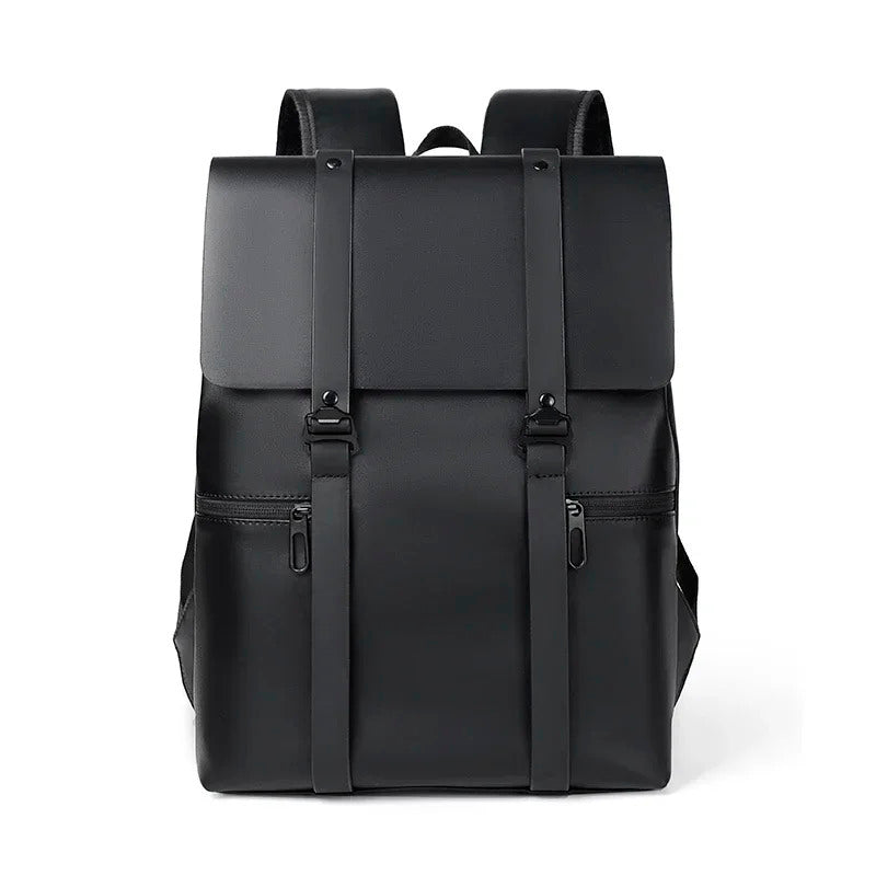 包包男Black Leather Men Backpack Genuine Travel Bag Casual Daypack Fashion School s Large Laptop Soft Skin 14 Backpack рюкзаки мужские