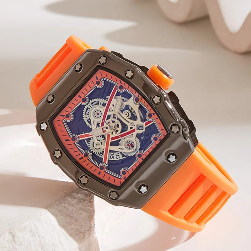 手表男手表男Hollow Quartz Men’s Wristwatch Fashion High-end Waterproof Male Watches Automatic Casual Sports Business Watch for Man