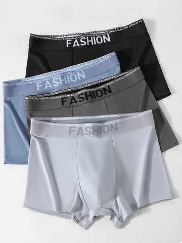 内衣男4PCS upscale boxer shorts Comfortable breathable men's underwear