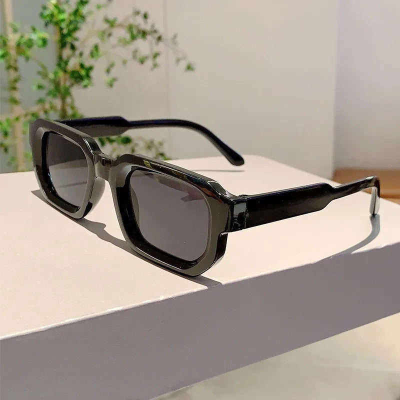 太阳镜男New Women's Small Frame Sunglasses Women Fashion Jelly Color Square Sun Glasses Outdoor Travel Trend Eyewear UV400 Oculos De Sol