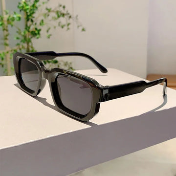 太阳镜男New Women's Small Frame Sunglasses Women Fashion Jelly Color Square Sun Glasses Outdoor Travel Trend Eyewear UV400 Oculos De Sol