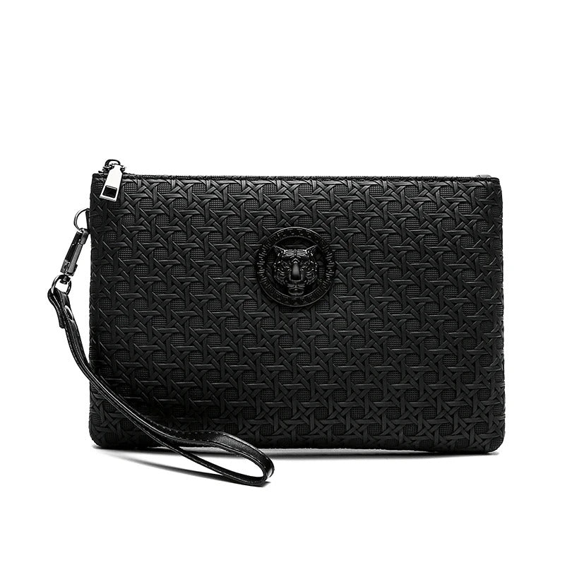 包包男Fashion Business Men Day Clutch Phone Bag High Quality PU Leather Money Handbag Fashion Casual Male Cardholder Case