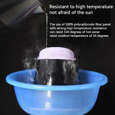 帽子女Adjustable Women Transparent Sun Visor Hat Cap Uv Protection Cover Flexible Summer Cap sun-proof sun hat uv cap women
