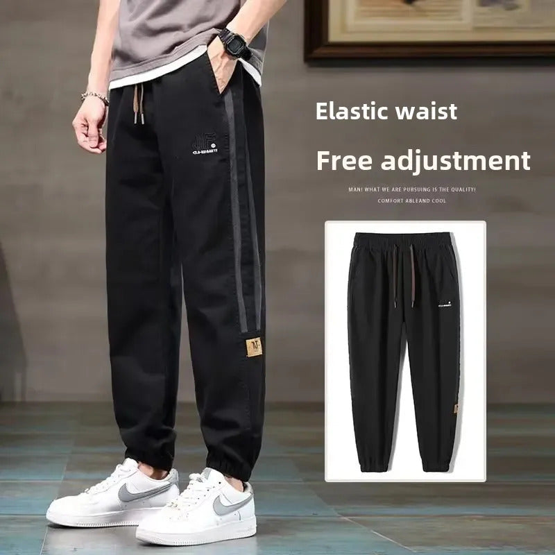 休闲裤男2023 New Men's Cargo Pants Spring Autumn Casual Thin Style Sports Trousers For Men Comfortable Loose Fit Work Pants