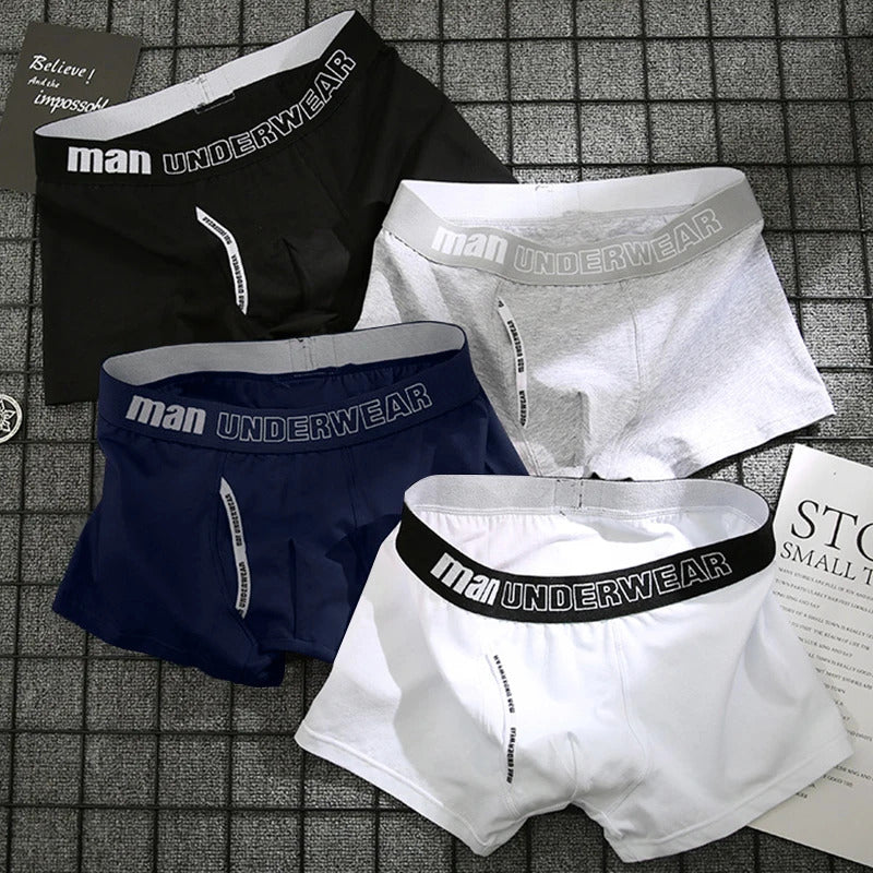 内衣男Boxer Men Underwear Sexy Knickers for Men Under Wear Cotton Underpants Male Pure Breathable Shorts Panties Comfortable Boxers