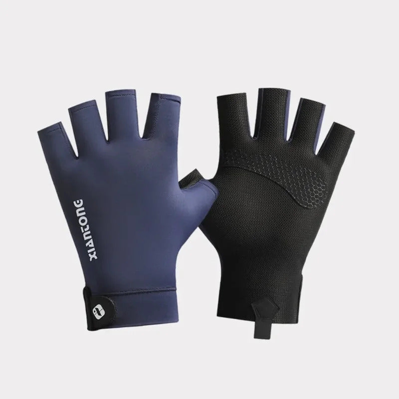 防晒手套女Ice Silk Fishing  Cycling Gloves Summer Outdoor Anti-uv Slip Sunscreen Gloves Touch Screen Riding Driving Gloves Fitness Glove