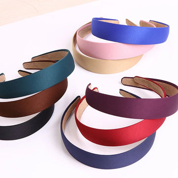 发饰2023 Fashion Hair Hoop Cloth Hair Bands Designer Wide Hair Bands Solid Color Thin Hair Hoop Headwear Hair Accessories For Women
