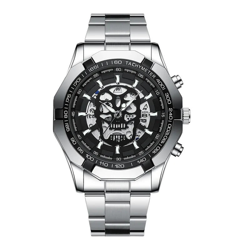 手表男手表男MAYZHISU Luxury Business Men Quartz Watch Classic Retro Men's Watches Big Dial Automatic Date Military Wristwatch for Man